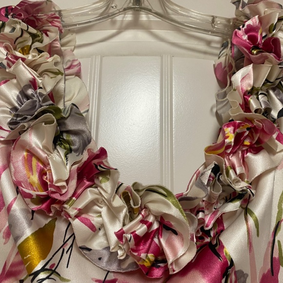 Cocktail Dress, size 8, Floral ,London Times - Picture 4 of 6